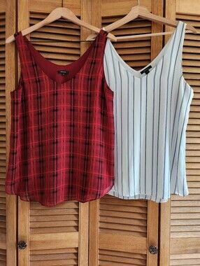 2x Vest Tops RW&CO Size Large